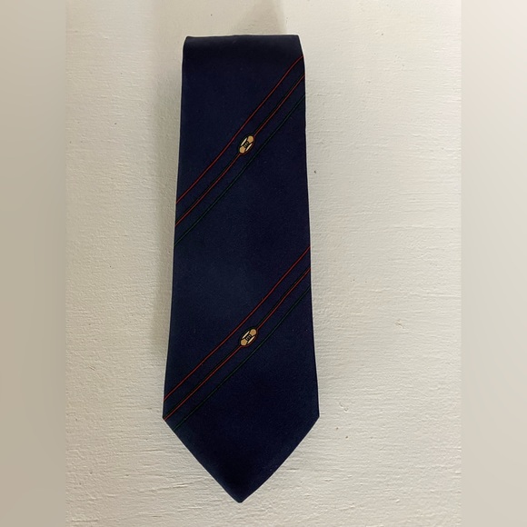 Gucci Accessories Vintage Navy Gucci Tie Poshmark